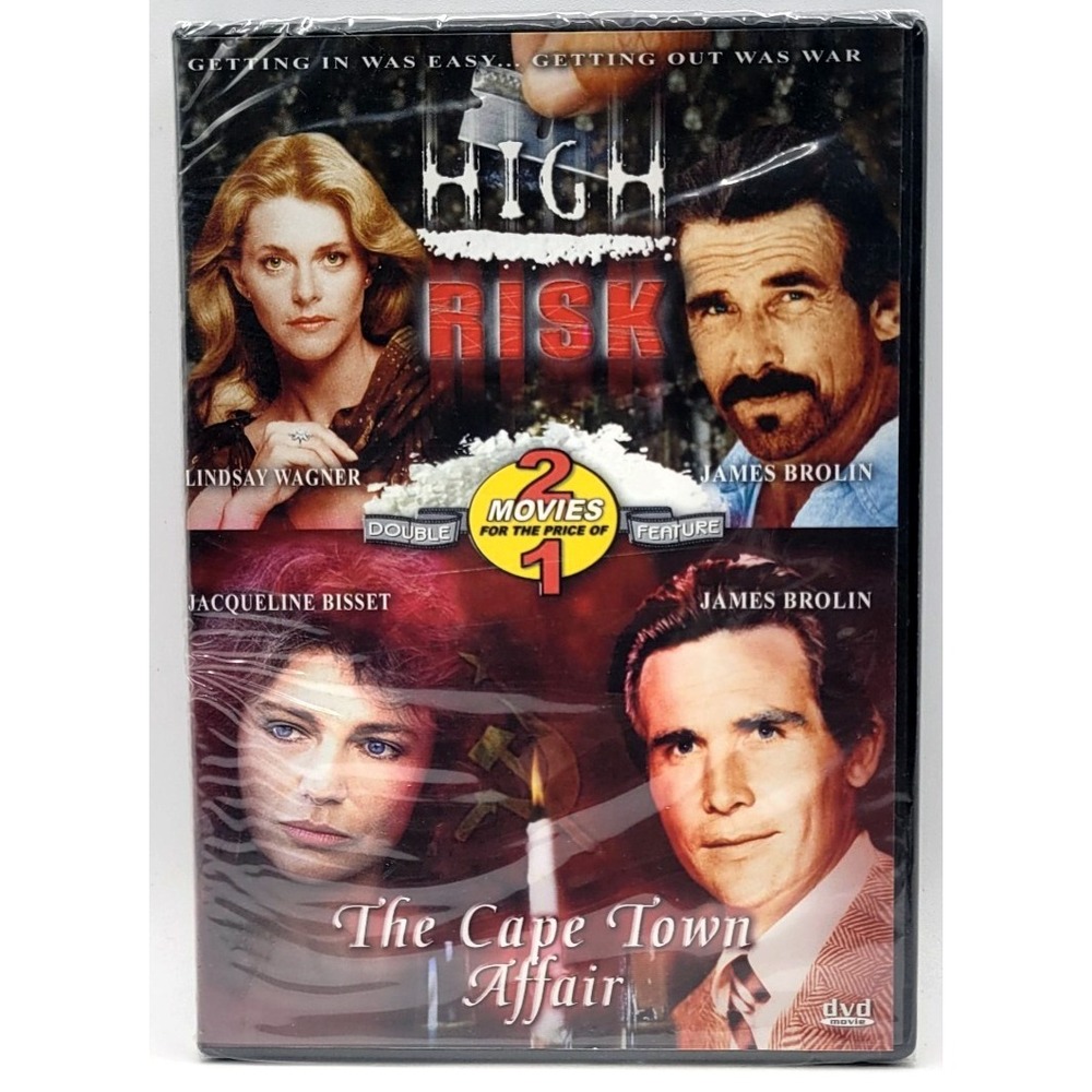 High Risk/The Cape Town Affair DOUBLE FEATURE (DVD,‎ 2004) FACTORY SEALED NEW
